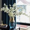 Artificial Flowers For Outdoors Geranium Silk Flowers Outdoor UV Resistant Garden Plants Bush Faux Flowers For Home Wedding Kitchen Decor