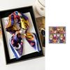 Spring and Summer New Satin Silk Scarf, Four-season Women's Versatile Fashion Printed Scarf, Thin Scarf, High-end 71 Small Square Scarf