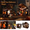 3D Wooden Puzzle Set Halloween House DIY Adults