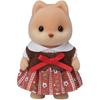 Sylvanian Families Doll [Caramel Dog Family] FS-35 ST Mark Certified Toy Doll House for Ages 3 An...