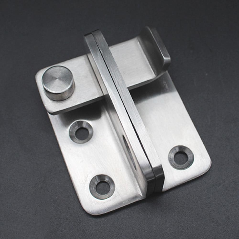 Stainless Steel Bolt Door Bolt Latch Wardrobe Drawer Sliding Door Latch Lock Buckle Anti-theft Door Bolt Lock Hasp Home Hardware
