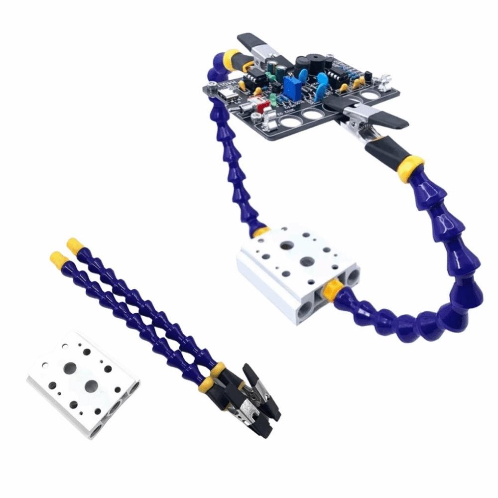 Flexible Arm Soldering Helping Hands 1-6 Arms Welding Fixture Station  PCB Repair Tool
