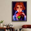 DIY Diamond Painting Withered Rose Cross Stitch Kit Mosaic Art Diamond Painting Full Circle Diamond Home Decoration