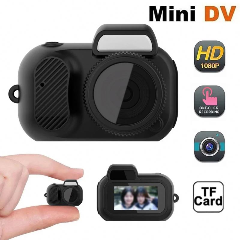 Y3000 Pocket Mini Camera Kids With Screen Mini DV Outdoor Sport HD 1080P Portable Small Retro Camera Y3000 Support 128G TF Card