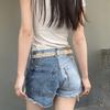 Adjust Pin Buckle Waist Belt Women Weaving Belt French Style Braided Belt Thin Waistband Vacation Dress Waist Rope