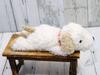 Shinada Lazy Party Fluffy Dog Ivory (Medium) 12 X 27 X 8 Cm Plush Toy, Animal Merchandise, FLPI-0158