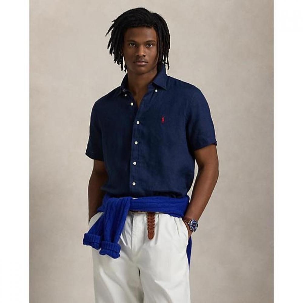 Polo Ralph Lauren Mens Classic Fit Linen Shirt  Mnpowov1n820898410 XS