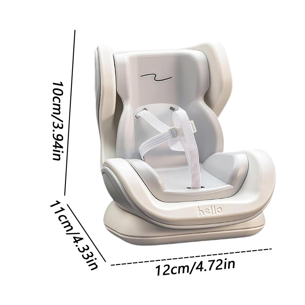 Doll Car Seat Safety Seat for Small Dolls Desktop Ornament Plush Toy Carseat for Sedan Truck Creative Play Enthusiasts Playdate