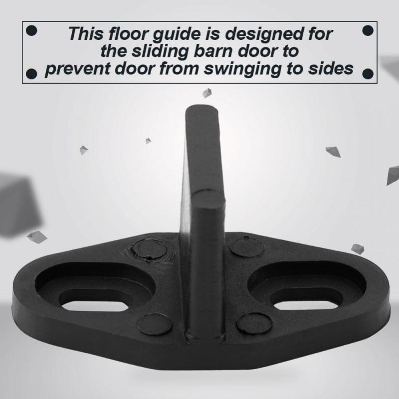 Black Coated Plastic Floor Guide for Sliding Barn Door Bottom Gate Hardware Accessory SKYHY224 Floor Guides Black Coated Plastic Floor Guide for Sliding Barn Door Bottom Gate Hardware Accessory SKYHY224 Floor Guides