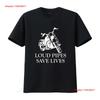 Motorcycle Loud Pipes Save Lives T Shirt Long Sleeves Vintage Washed Streetwear Homme Stretched