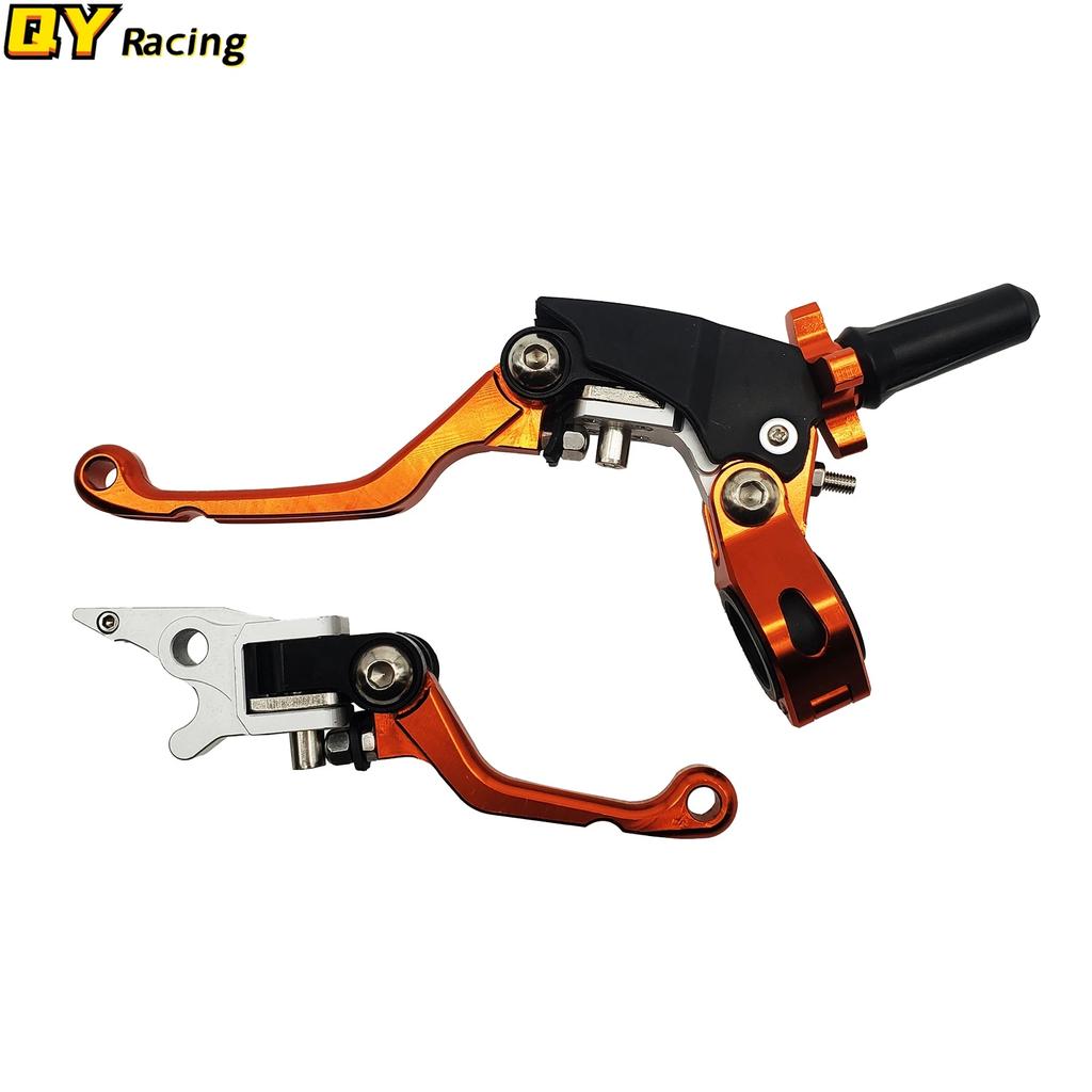 Motocross CNC 360° Labor-saving Anti-slip Folding Brake Clutch Levers For HONDA CRF CR BOSUER BSE M2 M4 M5 M6 KAYO K6 T6 GUIZUN