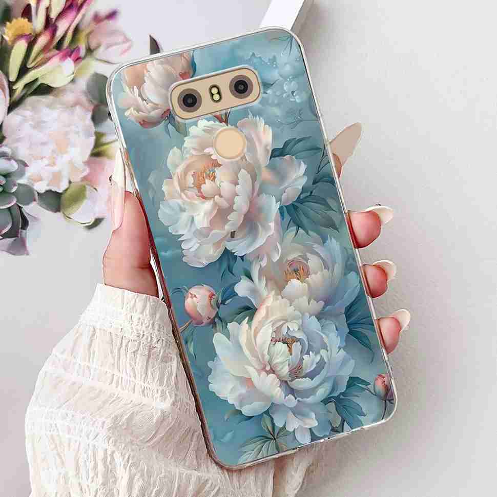 Para LG G6+ 5.7" Funda Diseño de Moda Patrones Silicona Suave TPU Cubierta Para LG G6+Plus LG G6 H870 H873 Fundas de Teléfono Resistentes a Golpes