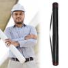 Tubo para Poster Esticável Estojo para Transporte de Posters Tubo Porta-Plantas com Alça de Ombro Recipiente Portátil para Desenhos para Mapas