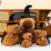 New Magician Capybara Plush Toys Children's Birthday Gift Chef Kapi Doll Headphones Doll