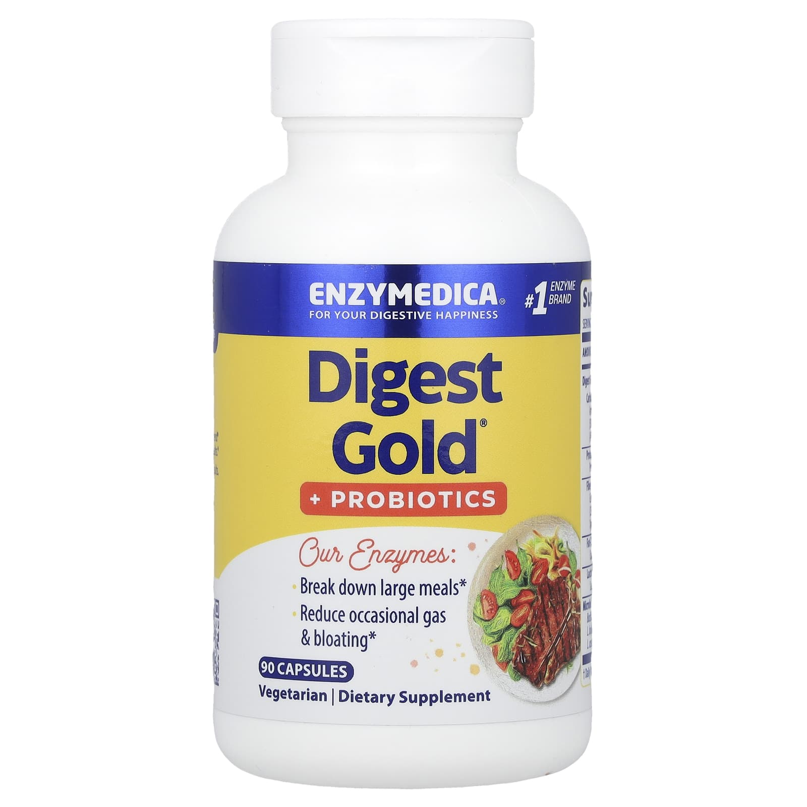 

Digest Gold® + Probiotic, 90 Capsules