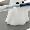 Halloween Ghost Pen Holder 3D Printed Cartoon White Ghost Stationery Pencil Stand Home Office Desktop Decoration Ornament