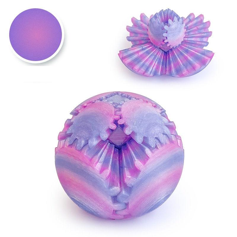 Gear Sphere The Steampunk Whirling Wonder Fidget Gear Ball 3D Printed Fidget Toy 3D PLA Toys Gifts GZW