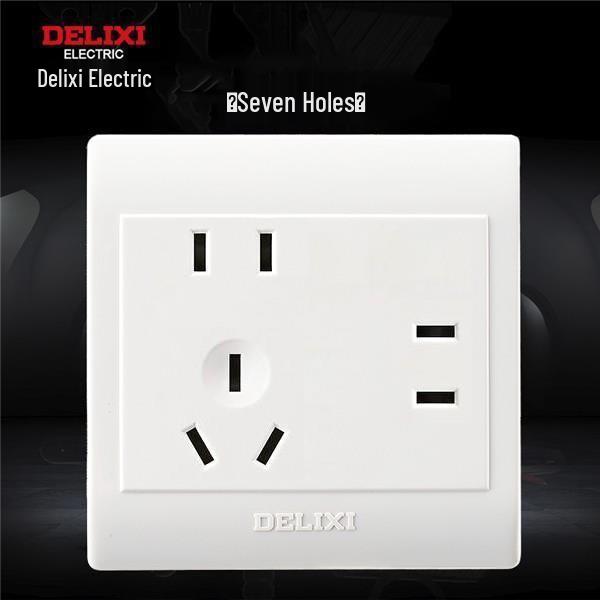 Delixi CD130 Exposed Socket Switch