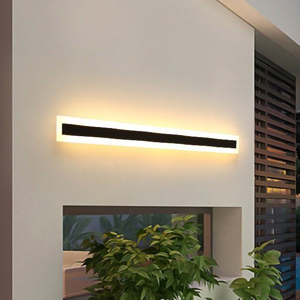 Nordic Style Linear 110/220V 11W LED IP65 Aluminum Alloy Outdoor Waterproof Garden Porch Wall Light Fixture