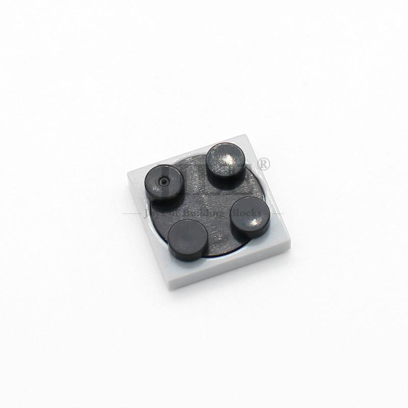 20pcs Moc Building Blocks Turntable 2x2 Plate Base with Top 3680 3679 DIY Creative Bricks Classic Compatible Assembles Parts