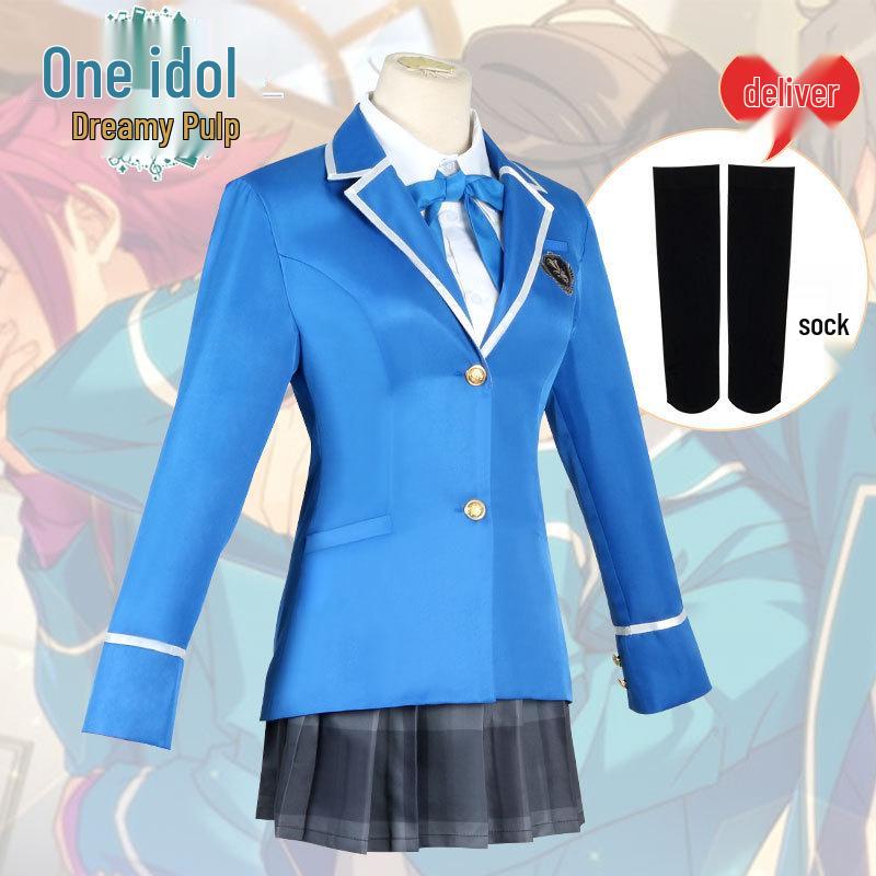 Hiyori Itsuki & Hokuto Ensemble Stars Unisex Cosplay School Uniform Set