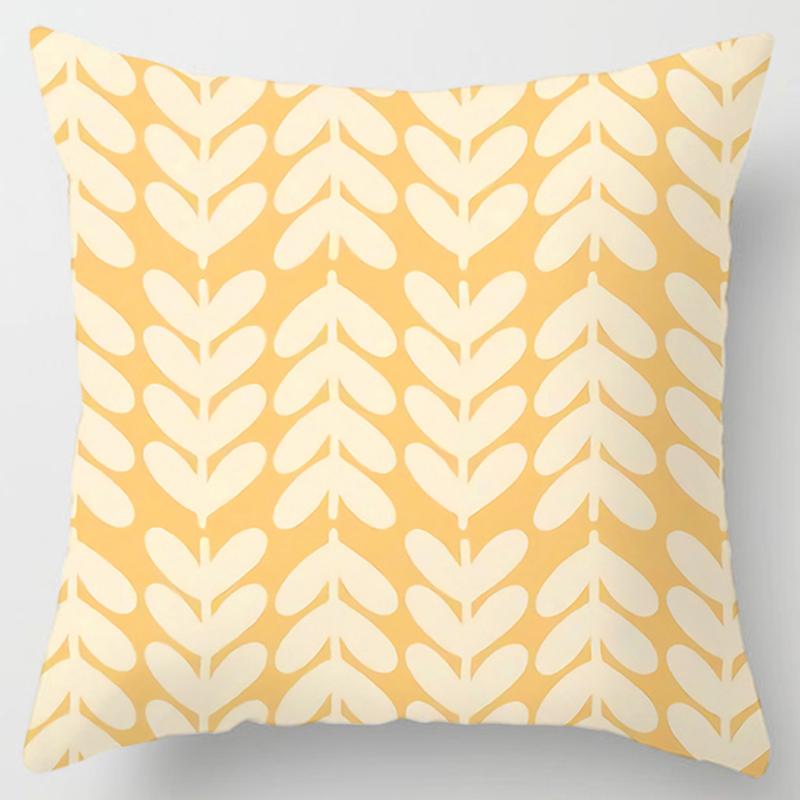 Moda Almohada Cuadrada Clásica Barra Vertical, Patrón Geométrico. Coche, Sofá de Sala de Estar, Funda de Cojín, Funda de Almohada