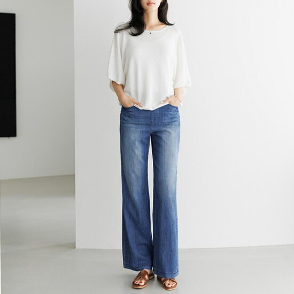 Dedra Round Neck Viscose Knit Knf3029