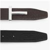 Tom Ford Silberne T-Logo Schnalle Wendegürtel Tb224 Lcl236s