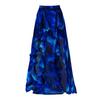 1011 European and American New Fast-selling Smudged Ruffle Leaf Edge One-piece Swimsuit Women's Vacation Suit Beach Skirt