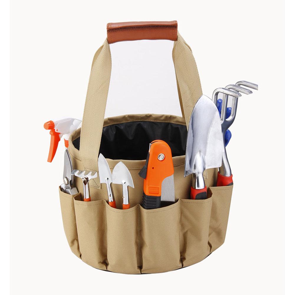10Pcs/Set Outdoor Garden Tools Bag Pack Set with Gloves Tote Trowel Pruners