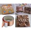 A84E-3X Single-Sided Adhesive Copper Foil Tape Self-Adhesive Shielding Tape Tape For Guitar (5Mmx20m)