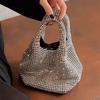 Fashionable Diamond-embellished Water Bucket Shape Evening Bag For Women New Spring 2024 Collection Wholesale