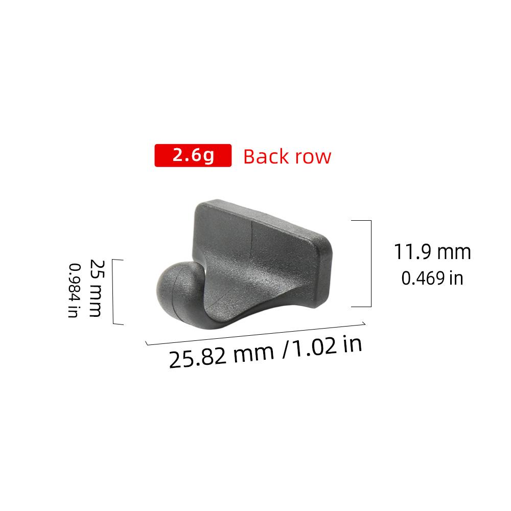 For Mercedes Benz C GLC W205 W253 Handle Curtain Hook Handle Buckle Fixing Clip Sunshade Hook Locking Pad Car Rear Shade Curtain