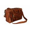 New Men's Genuine VintageLeather Messenger Laptop Briefcase Satchel Bag Brown