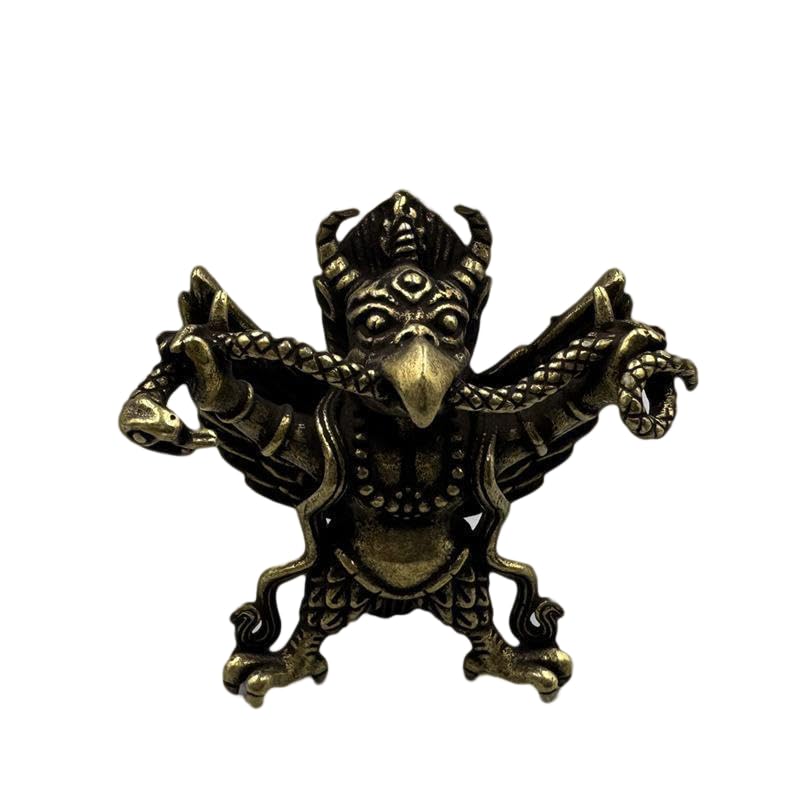 

Brass Garuda Tibetan Bird Sacred Indian Guardian Interior Retro [Nekogami-yama] Figurine, Garuda, Buddhism, God, Bird, Buddhism, Mythology, Deity,