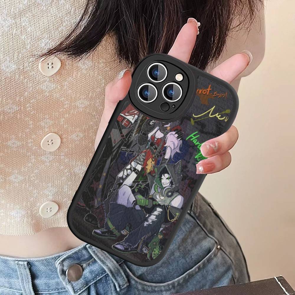 The Freak Circus Pierrot Game Silicone Phone Case For IPhone 16 15 14 13 12 11 Pro Max Mini Leather Soft Cover