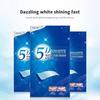7 Pairs/Box 5D Teeth Whitening Stickers Dazzling White Dental Stickers Dental Film Dental Cleaning Patches