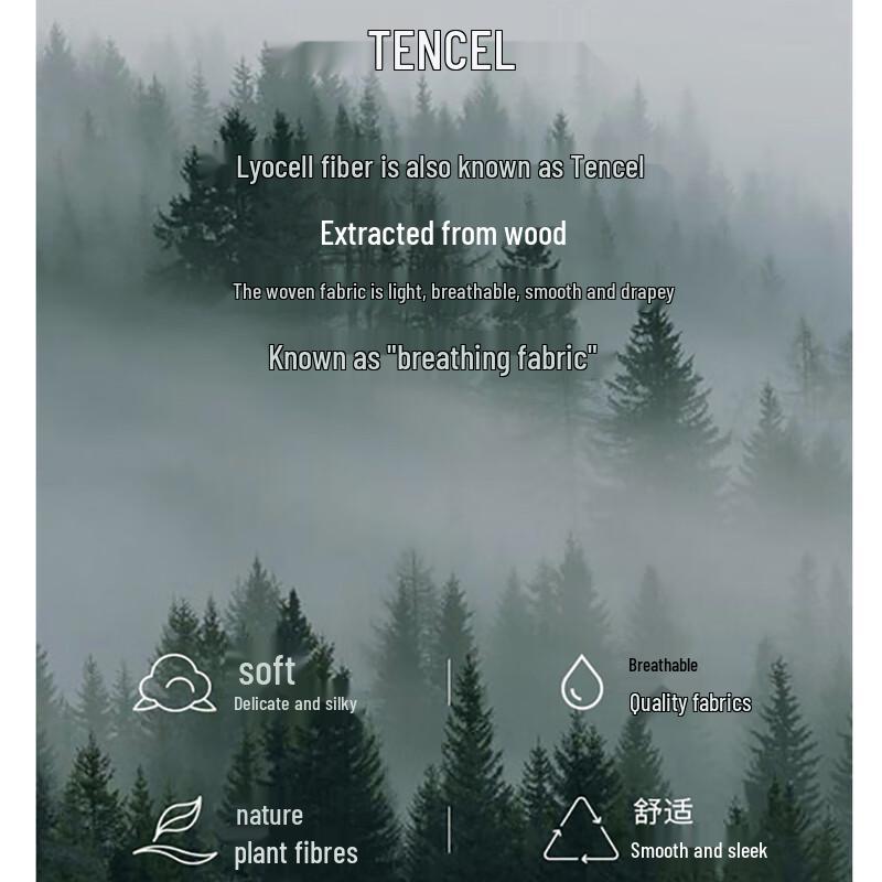 Pierre Cardin Men's Summer Tencel Loose Straight-Leg Jeans