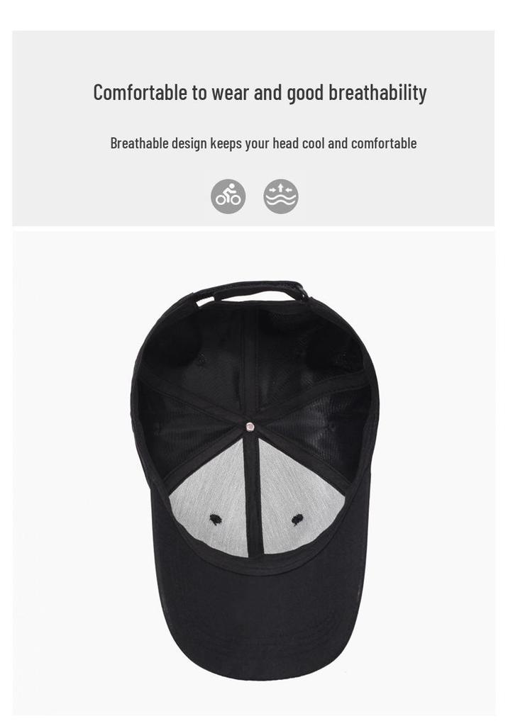 Men's/Women's Korean Style Baseball Cap - Spring/Summer Sun Protection, Thin Duckbill Design.