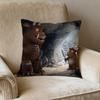 The G-GGruffalo Cushion Cover Outdoor Sofa Decorative Square Living Room Bedroom Car