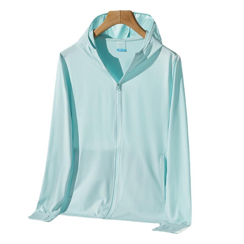 X Yiku UPF50+ Summer Sun Protection Knit Long Sleeve Couple's Skin Clothing