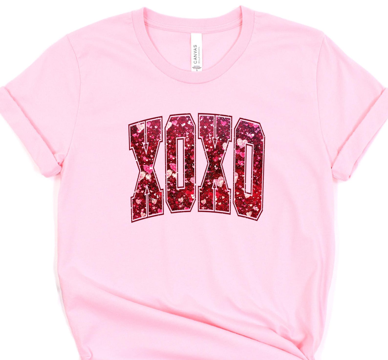 XOXO Shirt, Valentines Day Tshirt, Lover Shirt, Gift for her, Heart Shirt, Love Tee, Happy Valentines Shirt, Cute Valentines Day Shirt 2XL