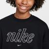Nike Sweatshirt Sportswear Club Black/White Teenagers FZ5566-010