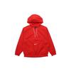 Nike NSW Big Swoosh Half-Zip Hooded Jacket Men Outerwear Red CD0420-657
