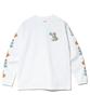 351907 Super Heavy USA/C Shiba Inu Drink Long Sleeve T-Shirt White M