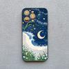 The Little Prince Starry Sky Phone Case For iPhone 17 16 15 14 Pro Max Plus 13 12 11 Pro Max Mini XR XS X 7 8 SE2 Shell Fundas