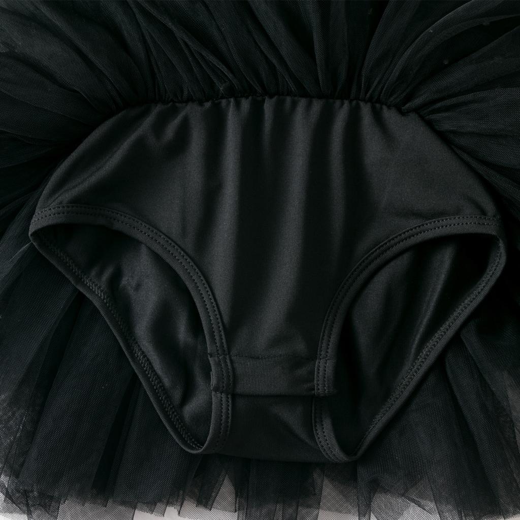 Baletní šaty Dívčí šaty na ramínka Cvičební úbor Růžový taneční úbor Dětské a dívčí vystoupení šaty