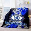 Chelsea Customize Your Name Blanket Multi-purpose Personalized Blanket Soft & Cozy for Office Bedding Chair Couch Four Seasons Universal