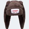 Bonnet en Tricot Oreilles de Lapin Peluche