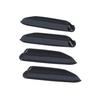 Glossy Black Exterior Door Handle Bowl Cover Trim For Volkswagen ID.4 2021 2022